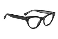Montatura vista Dsquared Donna D2 0026807/18 BLACK49 - D2 0026807/18 BLACK49